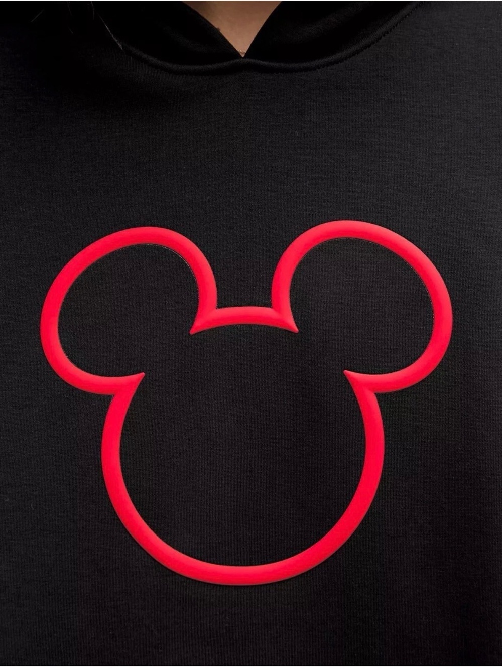 Lululemon x Disney Sold Out Limited Edition Mickey Mouse Oversized Hoodie Black - Picture 2 of 15
